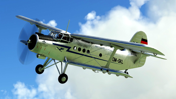 ATS Antonov AN-2 T Classic Air Berlin "D-FONL" - for Microsoft Flight Simulator