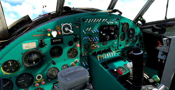ATS/Asobo Antonov An-2 Blue cockpit - for Microsoft Flight Simulator