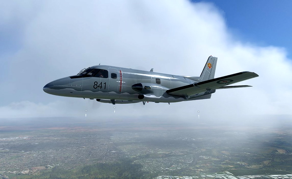 Australian Navy Fleet Air Arm Livery for EMB110-P1 Freight Bandeirante (Fictional) - for Microsoft Flight Simulator