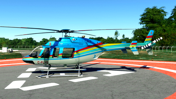 Bell 407 C-FLYG - for Microsoft Flight Simulator