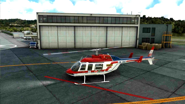Bell Long Ranger 206L Cowansim - for Microsoft Flight Simulator