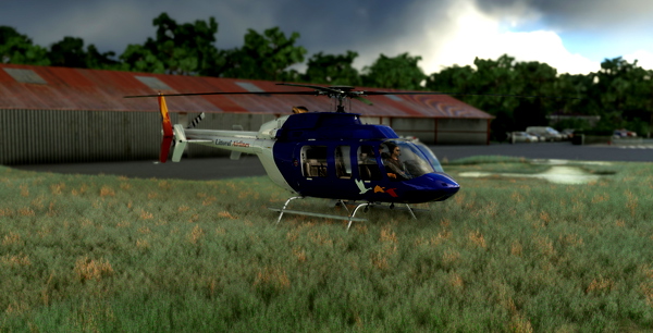 Bell Model 407 Littoral Airlines V.I.P. - for Microsoft Flight Simulator