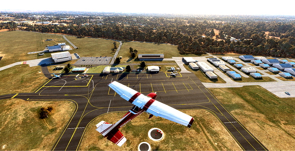 Bendigo Airport Victoria Australia YBDG - for Microsoft Flight Simulator