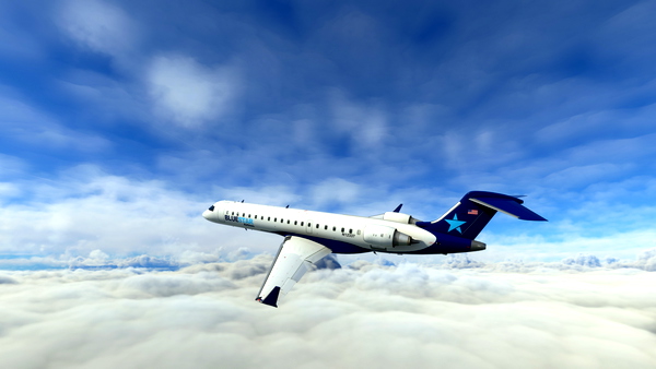 Bluestar Airlines Bombardier CRJ700 (N12337 - 2023) - for Microsoft Flight Simulator