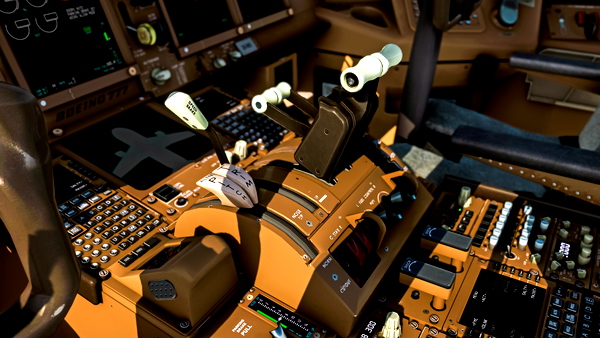 Boeing 777 Lighter Cockpit Textures - for Microsoft Flight Simulator