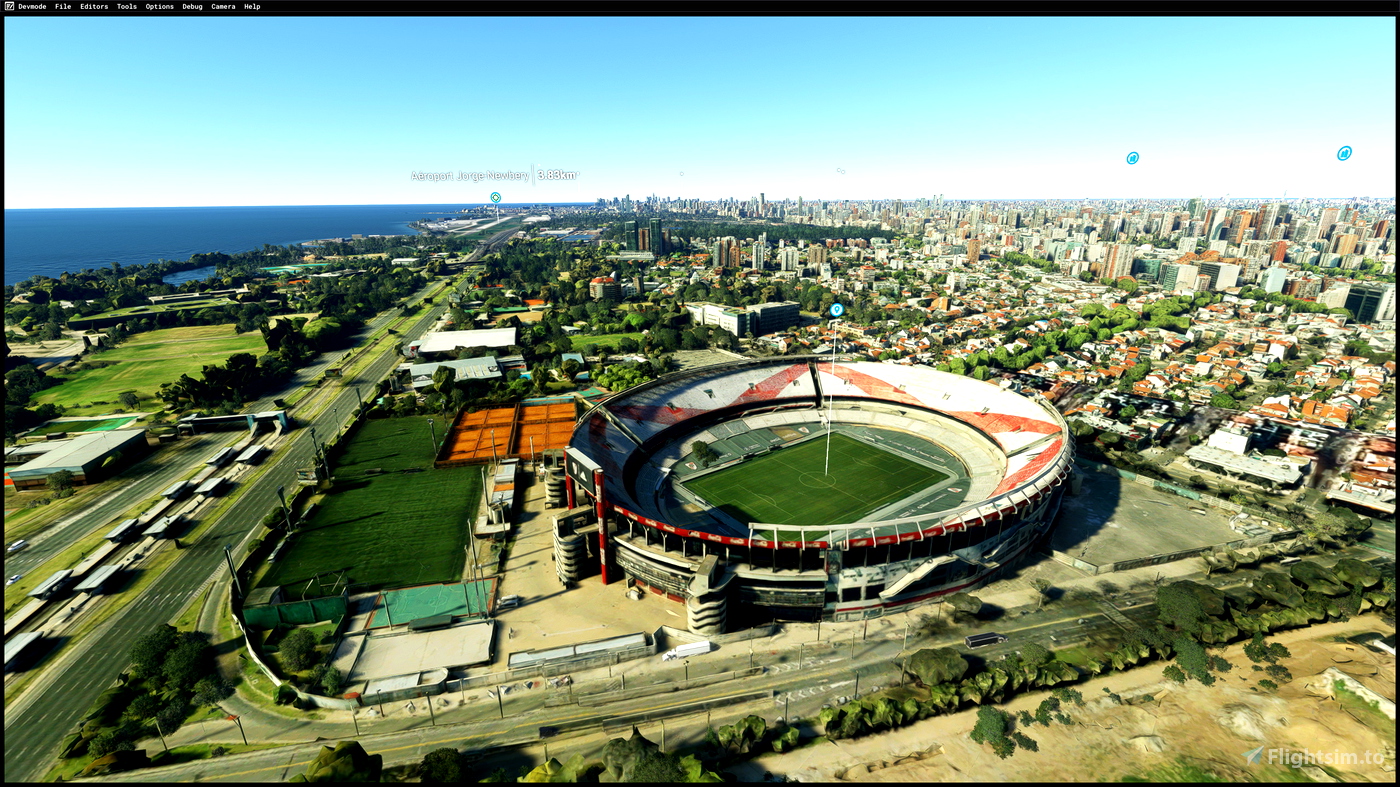 Estadio Libertadores de América for Microsoft Flight Simulator