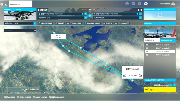Buffalo Airways Valley Run - for Microsoft Flight Simulator