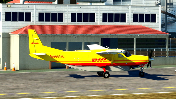 C208B DHL - Kingfisher Air Services - for Microsoft Flight Simulator