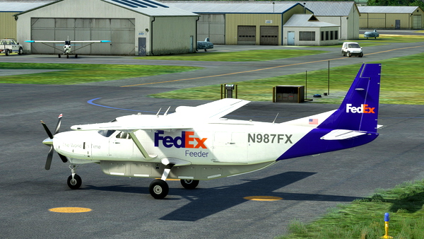 C208B FedEx - Mountain Air Cargo - for Microsoft Flight Simulator