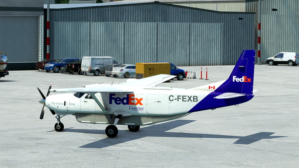 C208B FedEx - Morningstar Air Express - for Microsoft Flight Simulator