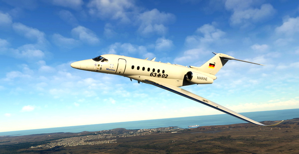 C700 Cessna Longitude Bundesmarine / German Navy (fictional) - for Microsoft Flight Simulator