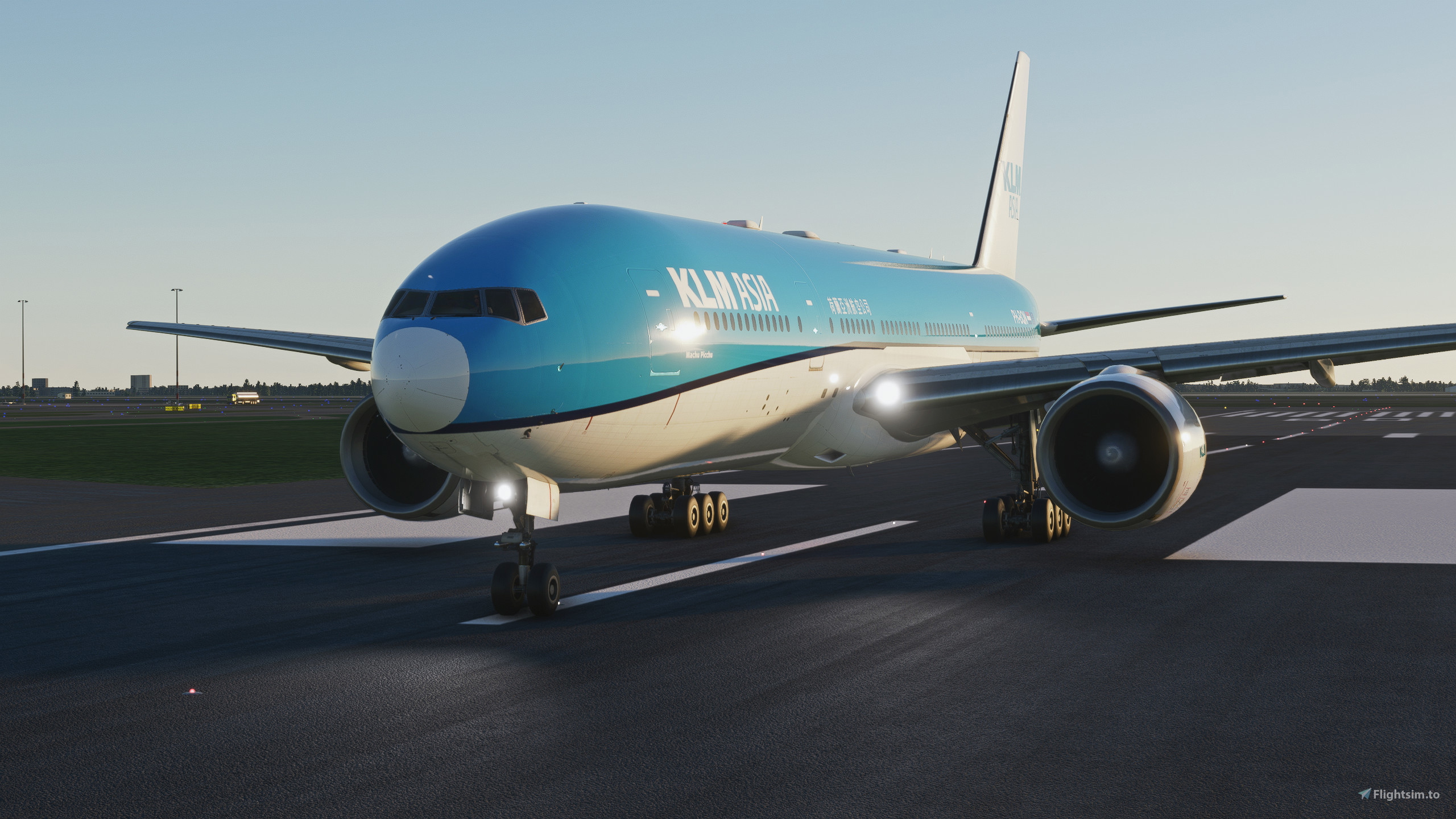 Captain Sim 777-200 KLM Asia For Microsoft Flight Simulator | MSFS