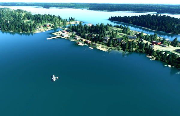 CEN9 - Yellowknife Water Aerodrome - for Microsoft Flight Simulator