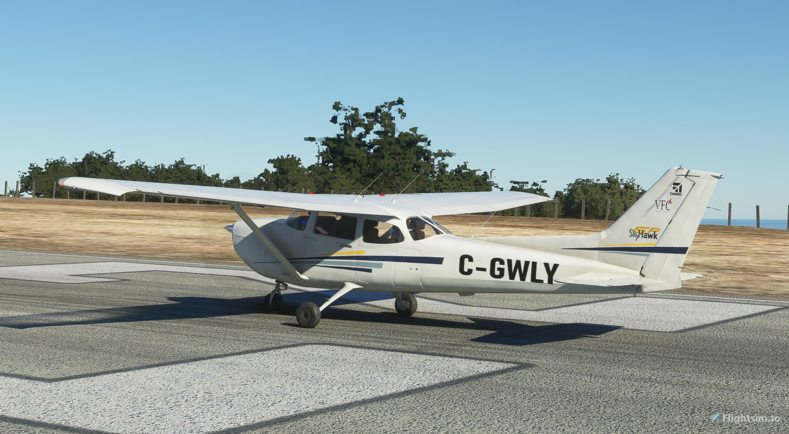 Cessna 172 C-GWLY (G1000, Bagolu, Classic) Voor Microsoft Flight ...