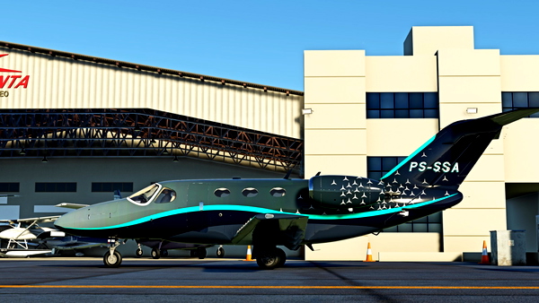 Cessna 510 Mustang - C510M Ficcional PS-SSA - for Microsoft Flight Simulator