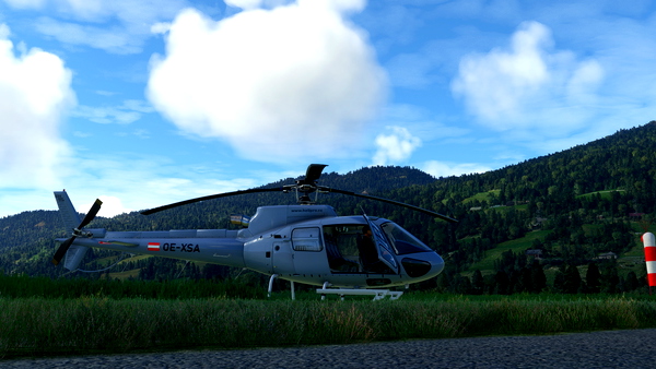 Cowan H125 OE-XSA (Heli Pro Helicopter Service - Fictional AS350B2) - for Microsoft Flight Simulator
