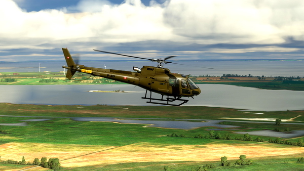 Cowan H125 P-319 (Royal Denmark Air Force- Fictional) - for Microsoft Flight Simulator