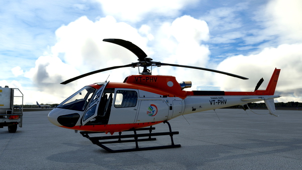 Cowan H125 VT-PHV (PAWAN HANS) - for Microsoft Flight Simulator