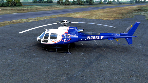 CowanSim H125 - AirLife Utah N253LF - for Microsoft Flight Simulator