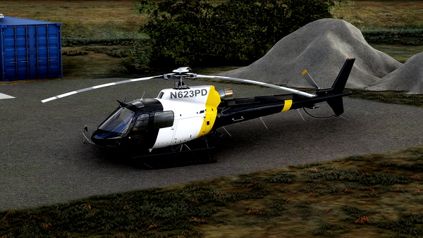 CowanSim H125 - Coastal Helicopters LLC - N623PD - for Microsoft Flight Simulator