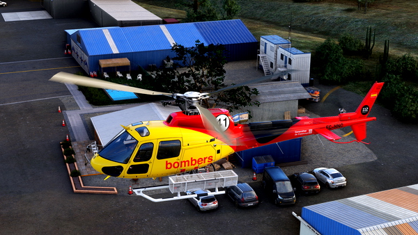 CowanSim H125 - Generalitat de Catalunya (Bombers) - EC-NNO - for Microsoft Flight Simulator