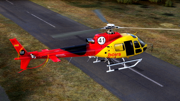 CowanSim H125 - Generalitat de Catalunya (Bombers) - EC-NNO - for Microsoft Flight Simulator
