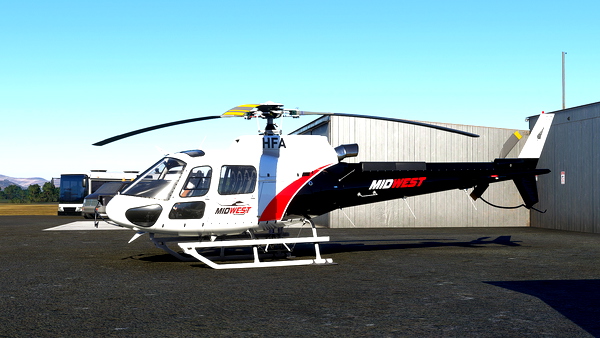 CowanSim H125 - Midwest ZK-HFA - for Microsoft Flight Simulator
