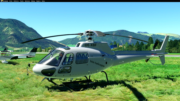 CowanSim H125 OE-XBF HTM-Helicopter - for Microsoft Flight Simulator