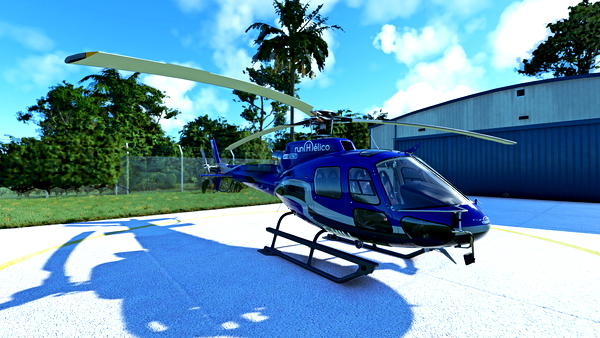 CowanSim H125 Run Hélicoptère F-HILL - for Microsoft Flight Simulator
