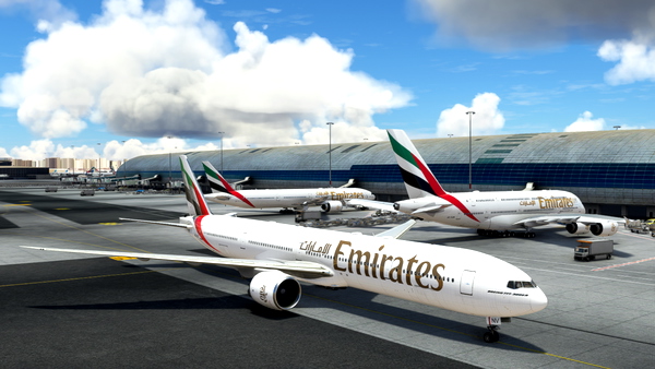 CS Boeing 777-300ER Emirates New Livery 4K & 8K - for Microsoft Flight Simulator