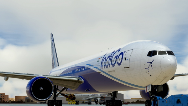 CS Boeing 777-300ER IndiGo TC-LKD 8K - for Microsoft Flight Simulator