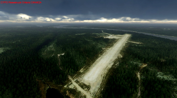 CYPO Peawanuck, Ontario, Canada scenery enhancement for Microsoft Flight Simulator 2020. - for Microsoft Flight Simulator