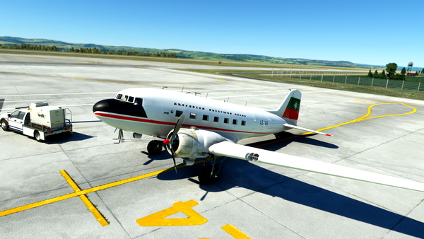DC-3 Classic Balkan - for Microsoft Flight Simulator