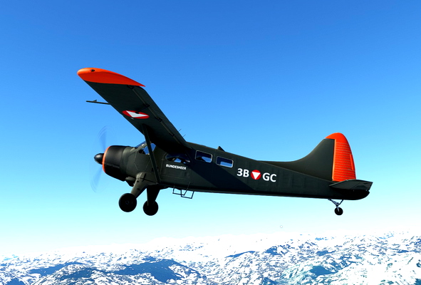 DHC-2 Beaver Austrian Army (Bundesheer) - for Microsoft Flight Simulator