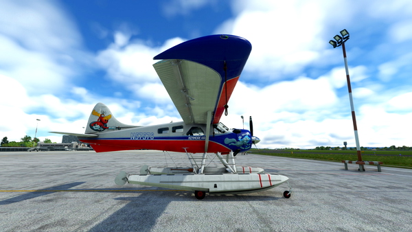 DHC-2 Beaver Kenmore Air N57576 "Rocky's Flying Beaver" livery request (3 versions) - for Microsoft Flight Simulator