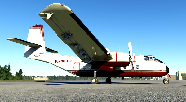 DHC-4 Caribou Summit Air livery - for Microsoft Flight Simulator