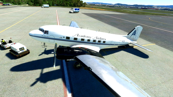 Douglas DC-3 Academy Airlines N133D request - for Microsoft Flight Simulator