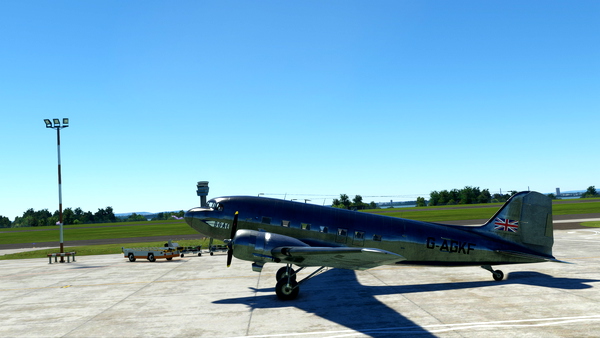 Douglas DC-3 BOAC G-AGKF 1940s livery request x 2 cockpits - for Microsoft Flight Simulator