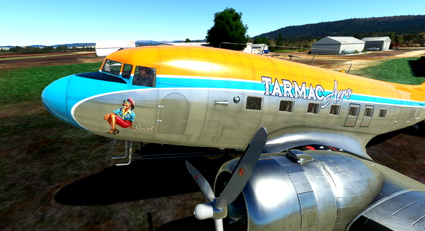 Douglas DC-3 TARMAC-AERO "Josie" ZU-TMC - Retrofit - for Microsoft Flight Simulator