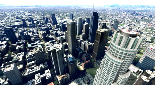 Downtown Los Angeles - for Microsoft Flight Simulator
