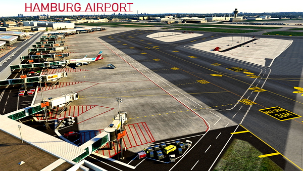 EDDH-Hamburg Airport - for Microsoft Flight Simulator