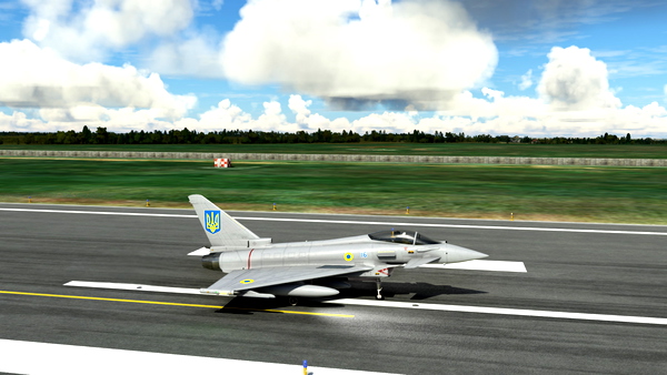 EF-2000 Ukrainian Air Force - for Microsoft Flight Simulator