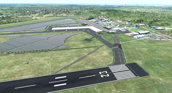 EHGG airport Groningen-Eelde, The Netherlands - for Microsoft Flight Simulator