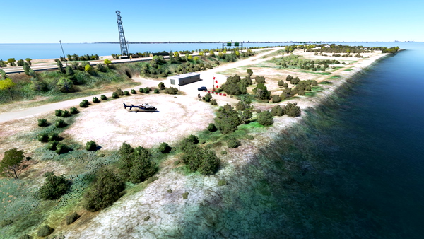 EKC8 Øresund helipad - for Microsoft Flight Simulator