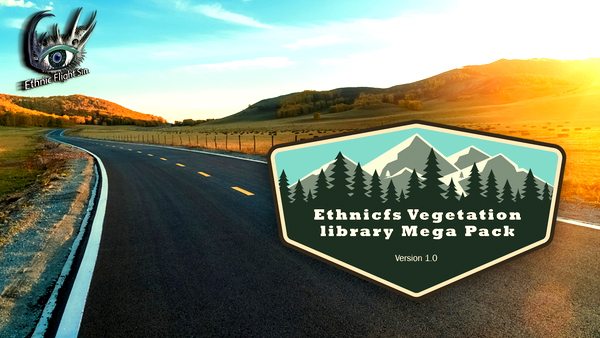 Ethnicfs Vegetation library - for Microsoft Flight Simulator