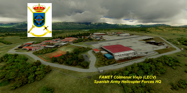 FAMET Colmenar Viejo (LECV) - for Microsoft Flight Simulator