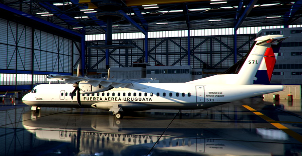 FAU571 Miracle in the Andes - flight 571 (fictional) ATR72 Fuerza Aérea Uruguaya - for Microsoft Flight Simulator