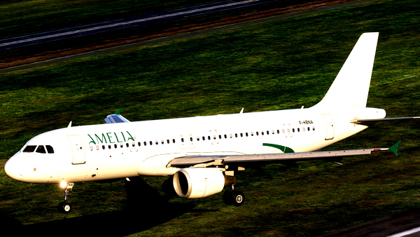fenix a320-214 AMELIA F-HBNA (white tail) - for Microsoft Flight Simulator