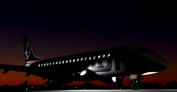 FSS E175 | LOT Polish Airlines SP-LNI (FICTIONAL) - for Microsoft Flight Simulator