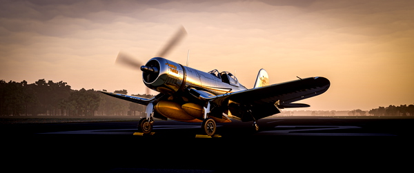 FG-1D Corsair | "Miss Whirly Twirly" | Flights With Joel - for Microsoft Flight Simulator